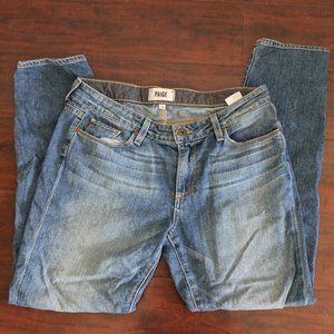 Paige Denim Jimmy Jimmy Crop Jeans size 28